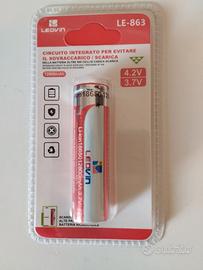 10 batterie litio ricaricabili 3,7-4,2 v.12800 mAh