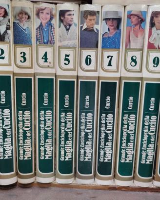 enciclopedia maglia cucito ricamo uncinetto hobby