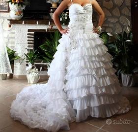 abito da sposa  sartoriale taglia 44