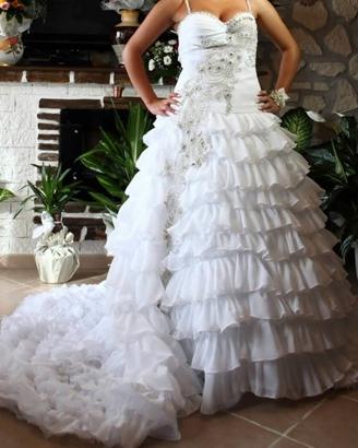 abito da sposa  sartoriale taglia 44