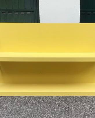 Doppia mensola libreria design