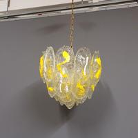 lampadario in vetro di murano mazzega 