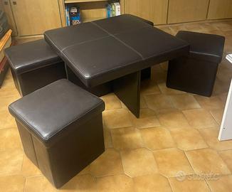 Set Pouf/Tavolino