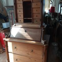 ribalta  in cirmolo e noce.