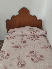 Letto singolo con materasso morbido
