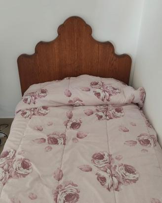 Letto singolo con materasso morbido