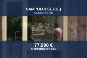Immobile in asta di 94 m² a Sant'Olcese