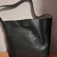 borsa a secchiello nera originale o bag 