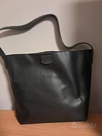 borsa a secchiello nera originale o bag 