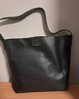 borsa a secchiello nera originale o bag 
