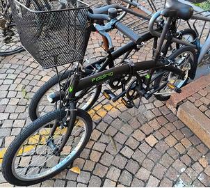 Due bicicilette pieghevoli