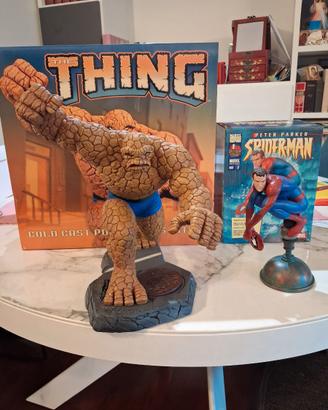 Thing e Spider-man diamond select no sideshow 
