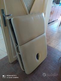 lettino da massaggio 