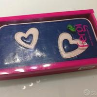 Portafoglio blu Fergi