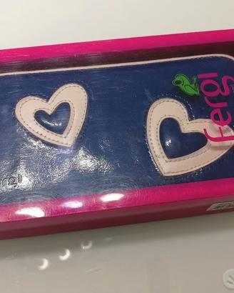 Portafoglio blu Fergi