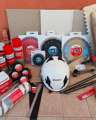 Kit vari attrezzi per rinnovo campionatura