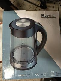 BOLLITORE ELETTRIVO 2200W 1,7 LITRI