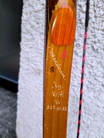 Longbow artigianale sardo 64" 45#