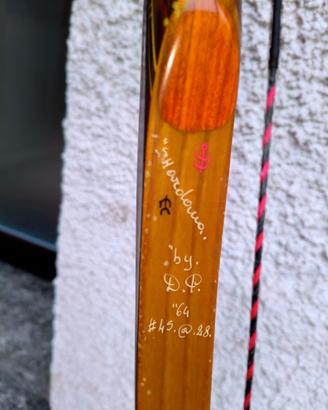 Longbow artigianale sardo 64" 45#