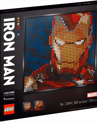 Lego 31199 Quadro Ironman
