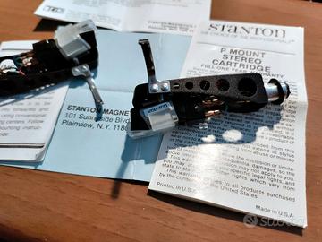 Stanton 720 DJ made U.S.A. + Conchiglie + Puntine