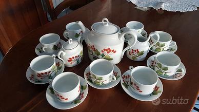 Servizio da the in Porcellana vintage
