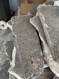 Porfido piastre di porfido oltre 40 mq.