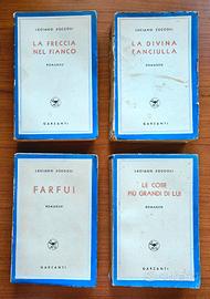 Lotto 4 Romanzi di Luciano Zùccoli 1a Ed. Garzanti