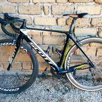 Bici Scott Foil Team Issue carbon tgS/M con P.Watt