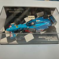 Benetton-Playlife 1998 Fisichella minichamps 1/43