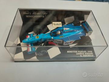 Benetton-Playlife 1998 Fisichella minichamps 1/43