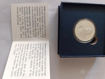 Moneta celebrativa Giovanni Spadolini 