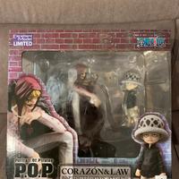 Corazon e Law one piece p.o.p megahouse 