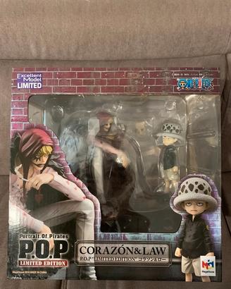 Corazon e Law one piece p.o.p megahouse 