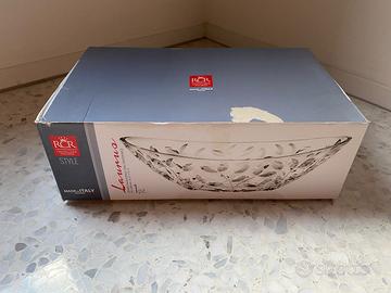 Centrotavola e vaso in vetro RCR