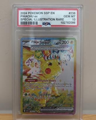 Pikachu ex 238/191 PSA 10