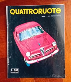 quattroruote anno  1  - n.1 febbraio 1956