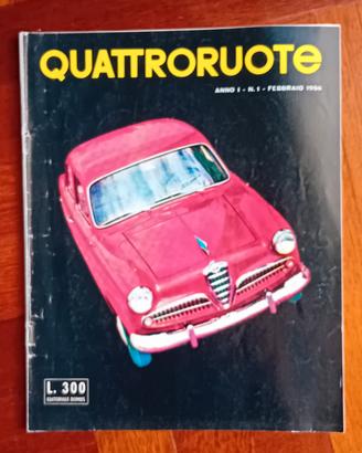 quattroruote anno  1  - n.1 febbraio 1956