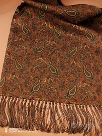 Sciarpa uomo classica lana e seta