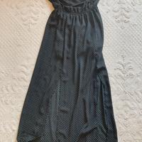 Vestito lungo senza spalline