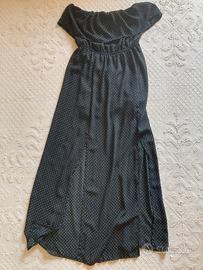 Vestito lungo senza spalline