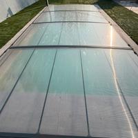 Copertura telescopica per piscina