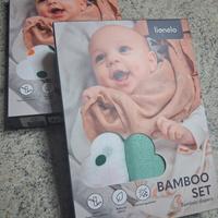 2 LIONELO Bamboo set, mussole per neonato