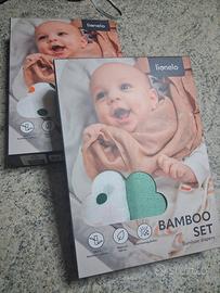2 LIONELO Bamboo set, mussole per neonato