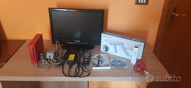 nintendo wii con tv