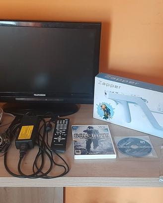 nintendo wii con tv