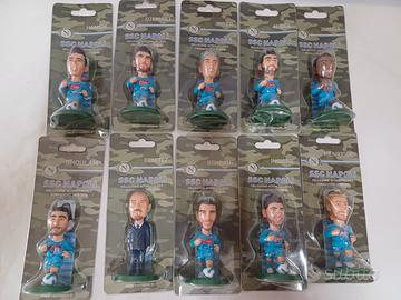 10 pezzi collezione action figures ssc napoli 2013
