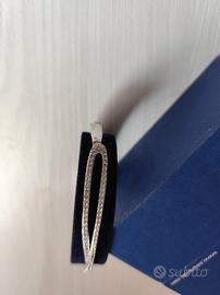 Bracciale Swarovski rigido, intrecciato 