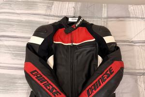 Giubbotto vera pelle dainese taglia 50 ottime cond