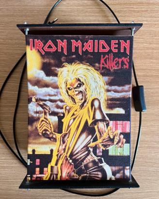 Iron Maiden lampada NUOVA